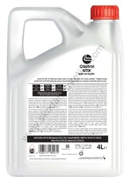 Castrol GTX Ultraclean 10W-40 A/B 4 Litre | Motor Yağı Motoru Korumaya Yardımcı