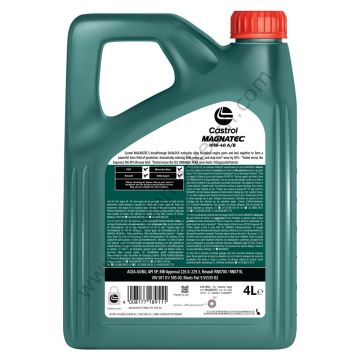 Castrol Magnatec 10W-40 A/B 4 Litre Motor Yağı – Yarı Sentetik Koruma