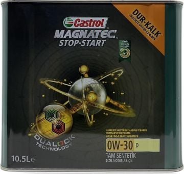 Castrol Magnatec 0W-30 D 10.5 Litre Motor Yağı – Stop-Start