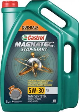 Castrol Magnatec Stop-Start 5W-30 A5 7 Litre | Yakıt Ekonomili Koruma