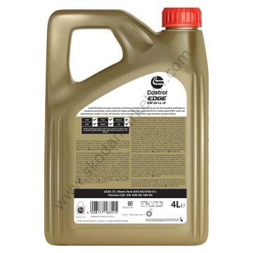 Castrol Edge 0W20 LL Motor Yağı 4 Lt (Volkswagen Grubu (VW, Audi, Seat, Skoda) Uygundur