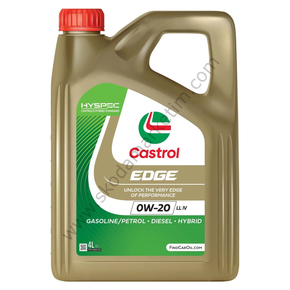 Castrol Edge 0W20 LL Motor Yağı 4 Lt (Volkswagen Grubu (VW, Audi, Seat, Skoda) Uygundur
