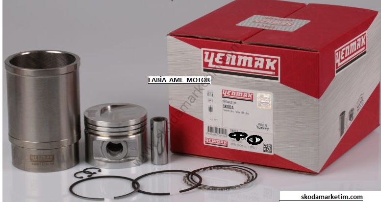 Piston Segman Gömlek Skoda 00-08 Fabia 99-08--047198075D