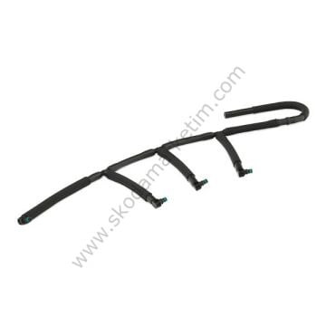 Yakıt Geri Dönüş Hortumu | 1.6 TDI CAY Motor Uyumlu | Caddy, Golf 6, Jetta, A3, Altea, Ibiza, Fabia, Octavia ve Diğer Modeller---03L130235AF