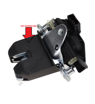 SKODA FABİA 2008 - 2015 BAGAJ KİLİT DİŞLİSİ-5J0827501Z