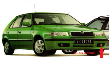 SİS FARI FELİCİA SOL Y.Y--6H0941699A