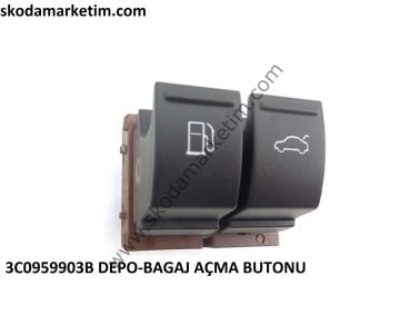 DEPO VE BAGAJ AÇMA ANAHTARI -Passat (2006 >2011 · Passat CC (2009 >2017 · Jetta (2011 >2018 · Eos (2006 >2016-- 3C0959903B