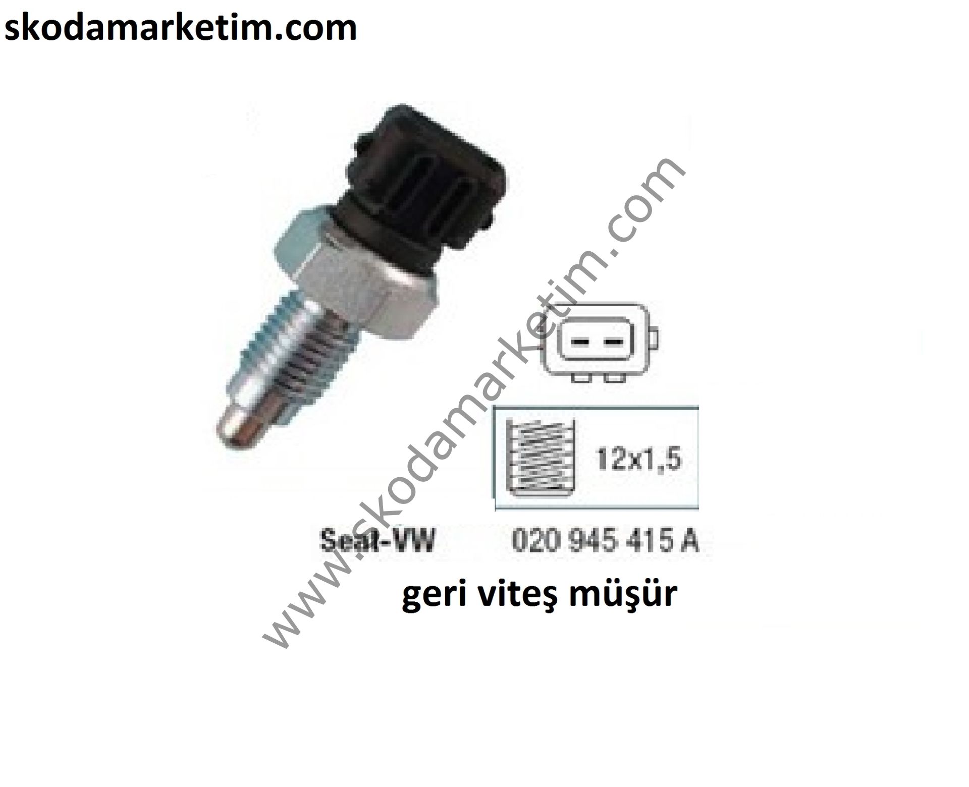 Geri Vites Müşürü 020945415A Golf-Jetta-T4-A4-A6