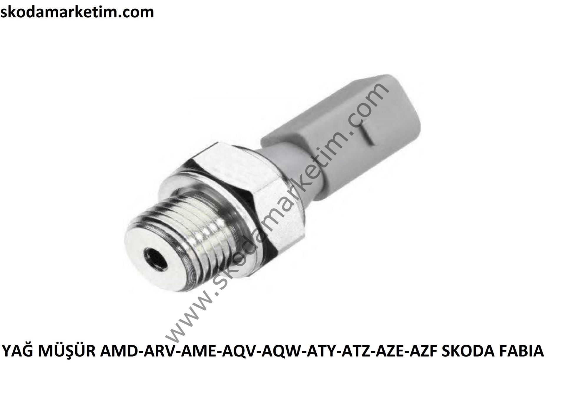 YAG MÜSÜRÜ GRI 90BAR M16X1.5 AMD-ARV-AME-AQV-AQW-ATY-ATZ-AZE-AZF SKODA FABIA OCTAVIA FELICIA OCTAVIA FABIA--047919081B
