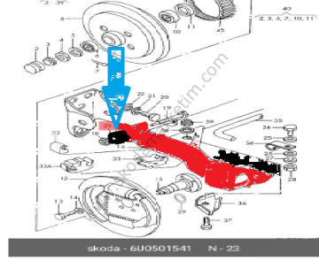 TRAWERS (DİNGİL) BURCU,TAKOZU,FAVORİT,FORMAN,PICK-UP,FELİCİA-6U0501541