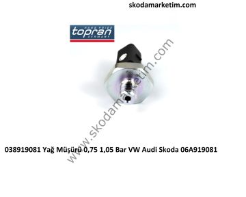 Yağ Müşürü 0,75 1,05 Bar VW Audi Skoda 06A919081