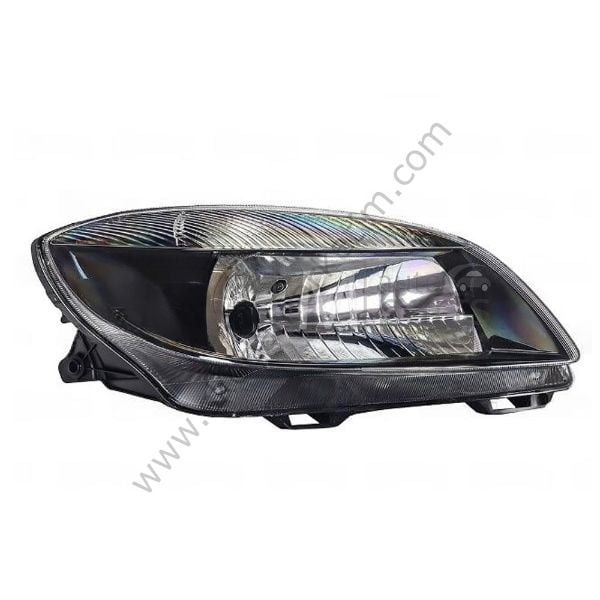 Sağ Far Komple Fabia 2 09-12 (Siyah) | 6JD941016D - SKODA-5J1941017C