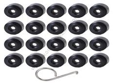 BIJON KAPAGI SIYAH 16 AD NORMAL+4 AD SIFRELI AUDI VE SEAT--4M0601173C GKL 294080