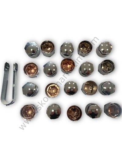 BIJON KAPAGI FULL KROM 16 AD NORMAL+4 AD SIFRELI AUDI VE SEAT---4M0601173C 9B9 GKL 294255