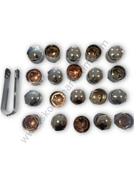BIJON KAPAGI FULL KROM 16 AD NORMAL+4 AD SIFRELI AUDI VE SEAT---4M0601173C 9B9 GKL 294255