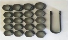 BIJON KAPAK SETI SIFRELI GRI 63----4F0601173A GKL 292551