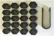 BIJON KAPAK SETI SIYAH 66---321601173A GKL 292553