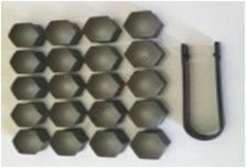 BIJON KAPAK SETI GRI 65---321601173A. GKL 292554